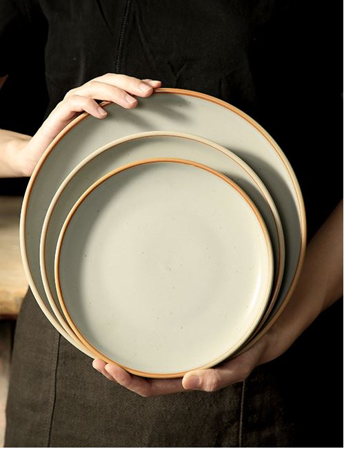 Arigatō Japanese Ceramic Dinner Plate Supply