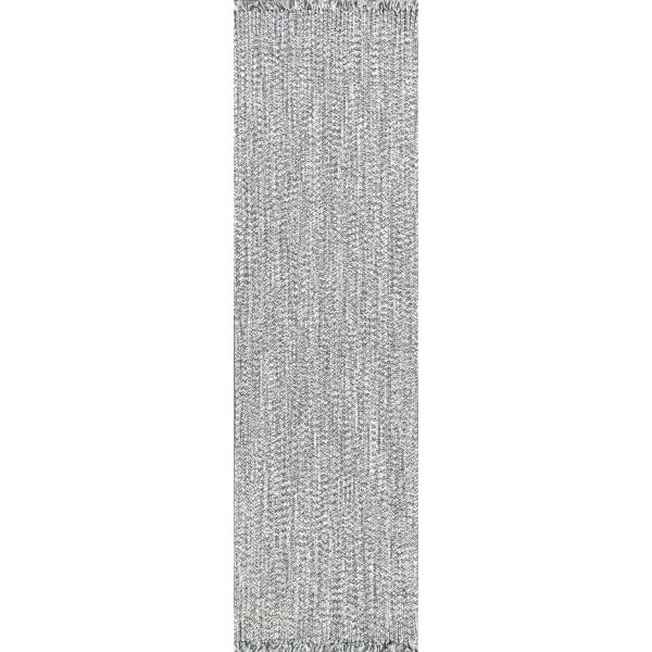 nuLOOM Braided Courtney Tassel Indoor Outdoor Area Rug For Cheap