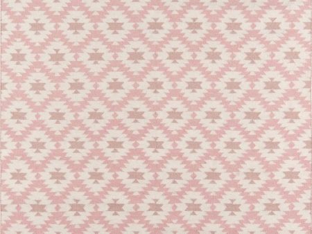 Erin Gates Thompson THO10 Pink Contemporary Hand Woven Rug Online