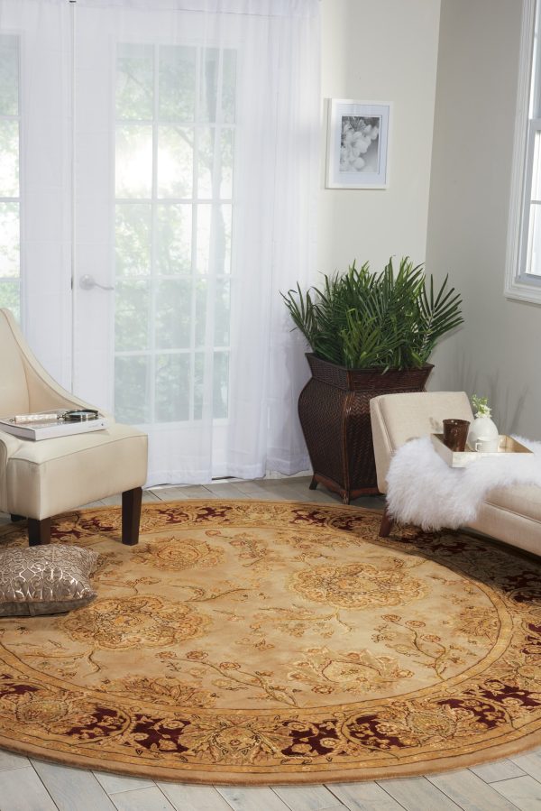 Nourison Home Nourison 2000 2232 Beige Traditional Tufted Rug Online Hot Sale