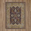 Karastan Pandora 92611 Eggplant  Machine Woven Rug Sale