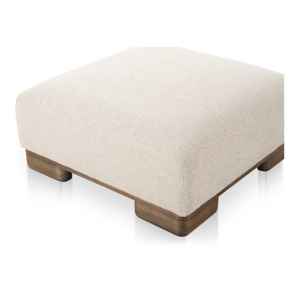 Moes Home Ottomans JUNE Beige  Rustic Furniture Supply