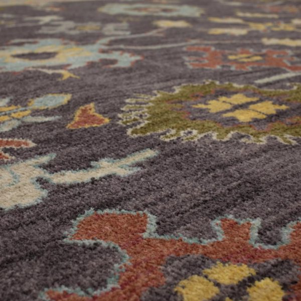 Karastan Pandora 92611 Eggplant  Machine Woven Rug Sale