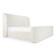 Moes Home Beds Sophia White  Contemporary Furniture Supply