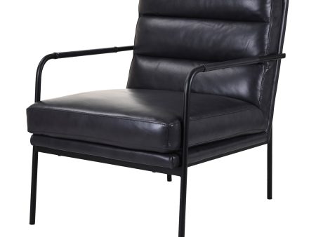 Moes Home Accent Chairs Verlaine Black  Modern Furniture For Discount