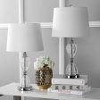 Jonathan Y Aubrey 24  Crystal LED Table Lamp For Sale