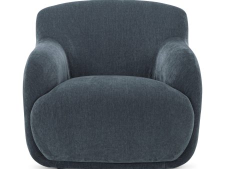 Moes Home Accent Chairs Stevie Slate Green  Contemporary Furniture Cheap