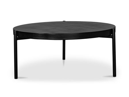 Moes Home Coffee Tables Mendez Black  Contemporary Furniture Cheap