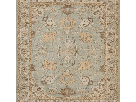 Bobby Berk Artemisia By Bobby Berk R1253 Blue Traditional Hand Knotted Rug Online Sale