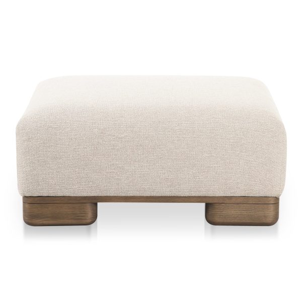 Moes Home Ottomans JUNE Beige  Rustic Furniture Supply