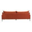 Moes Home Sofas JAMARA Orange  Scandinavian Furniture Sale