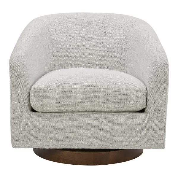 Moes Home Accent Chairs Oscy White  Contemporary Furniture Online