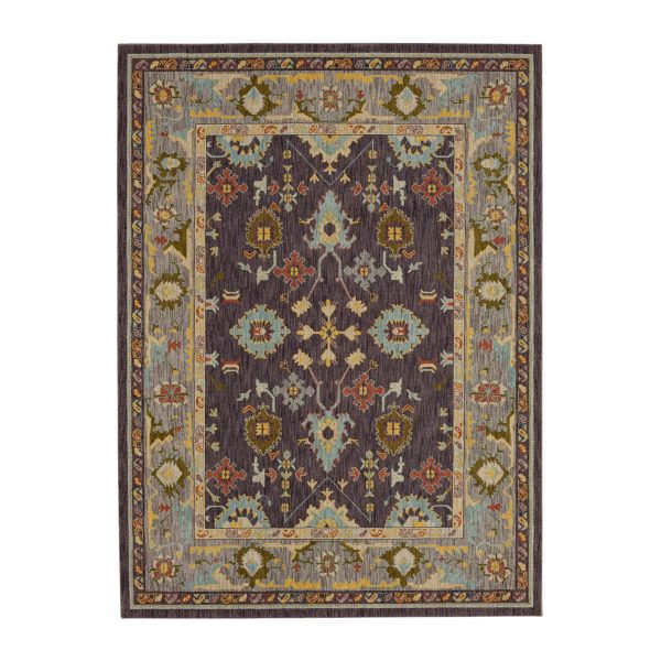 Karastan Pandora 92611 Eggplant  Machine Woven Rug Sale