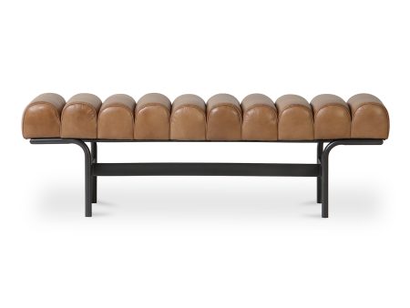 Moes Home Benches Harrison Brown  Mid-Century Modern Furniture Online now