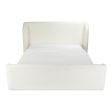 Moes Home Beds Sophia White  Contemporary Furniture Supply