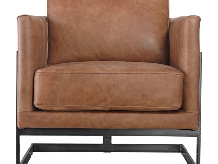 Moes Home Accent Chairs Luxley Brown  Modern Furniture Sale