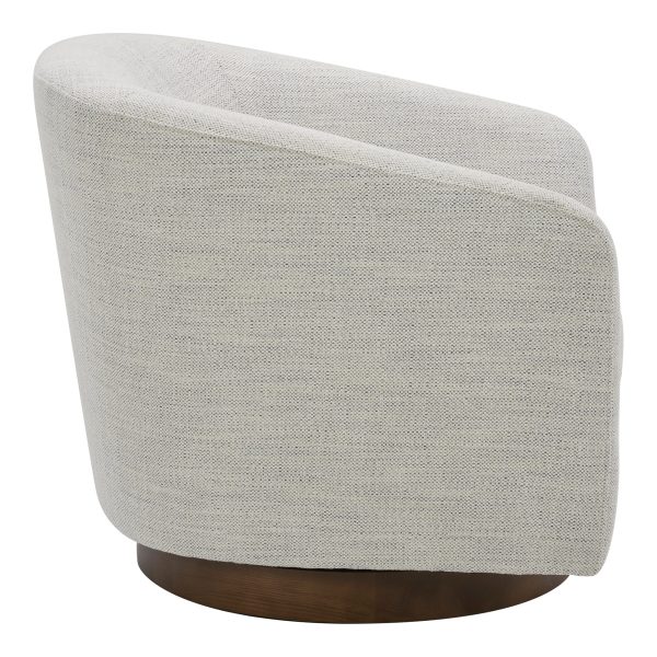 Moes Home Accent Chairs Oscy White  Contemporary Furniture Online