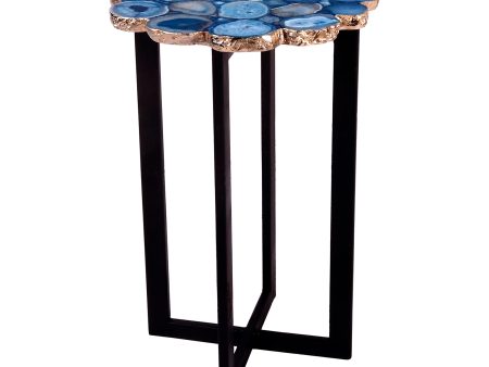 Moes Home Accent Tables Azul Blue  Contemporary Furniture For Discount