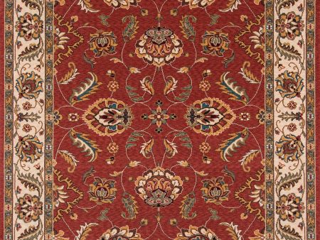 Momeni Persian Garden PG-10 Salmon Traditional Machine Made Rug Online now