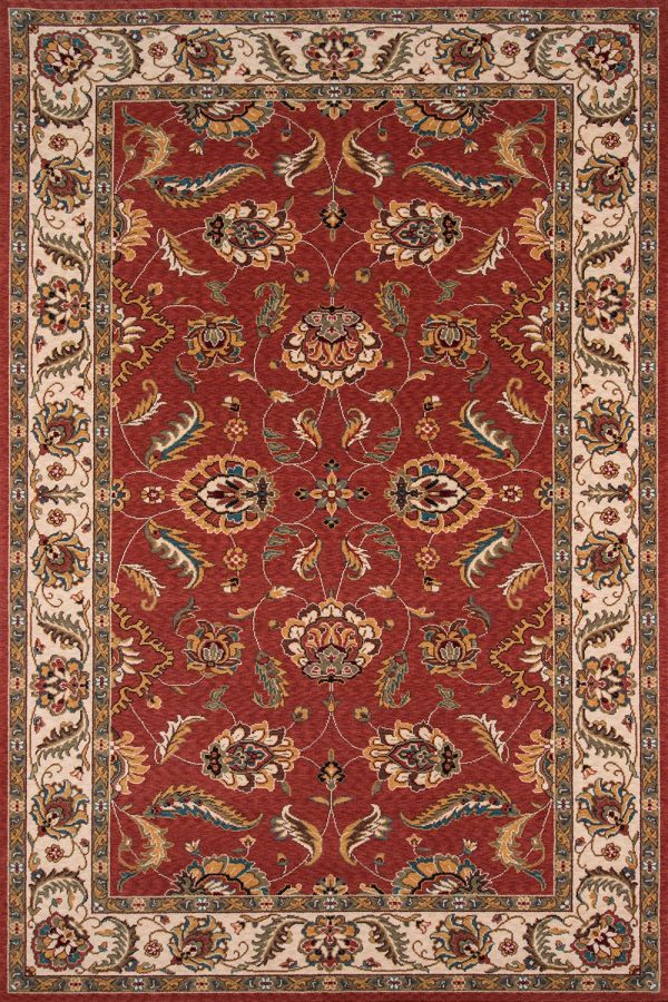 Momeni Persian Garden PG-10 Salmon Traditional Machine Made Rug Online now