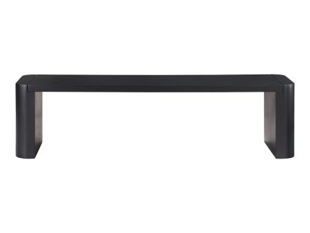 Moes Home Benches Post Black  Modern Furniture For Cheap