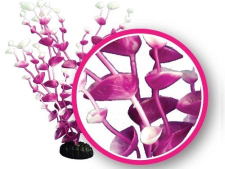 Weco Products Dream Series Tulips Aquarium Plant Magenta, 1 Each 6 in by Weco Hot on Sale