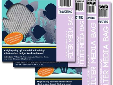 Weco Products Coarse Mesh Drawstring Filter Media Bag White, 1 Each 4 In X 8 in by Weco Online now