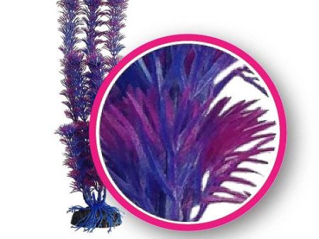 Weco Products Dream Series Fuschia Fern Aquarium Plant Pink, Purple, 1 Each 6 in by Weco on Sale