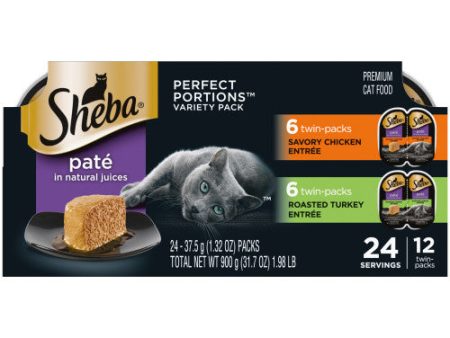 Sheba Perfect Portions Pate Wet Cat Food 2Each 2.6 Oz, 12 Pack (Count of 2) by San Francisco Bay Brand Online now